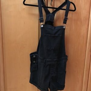 Hollister Black Overalls